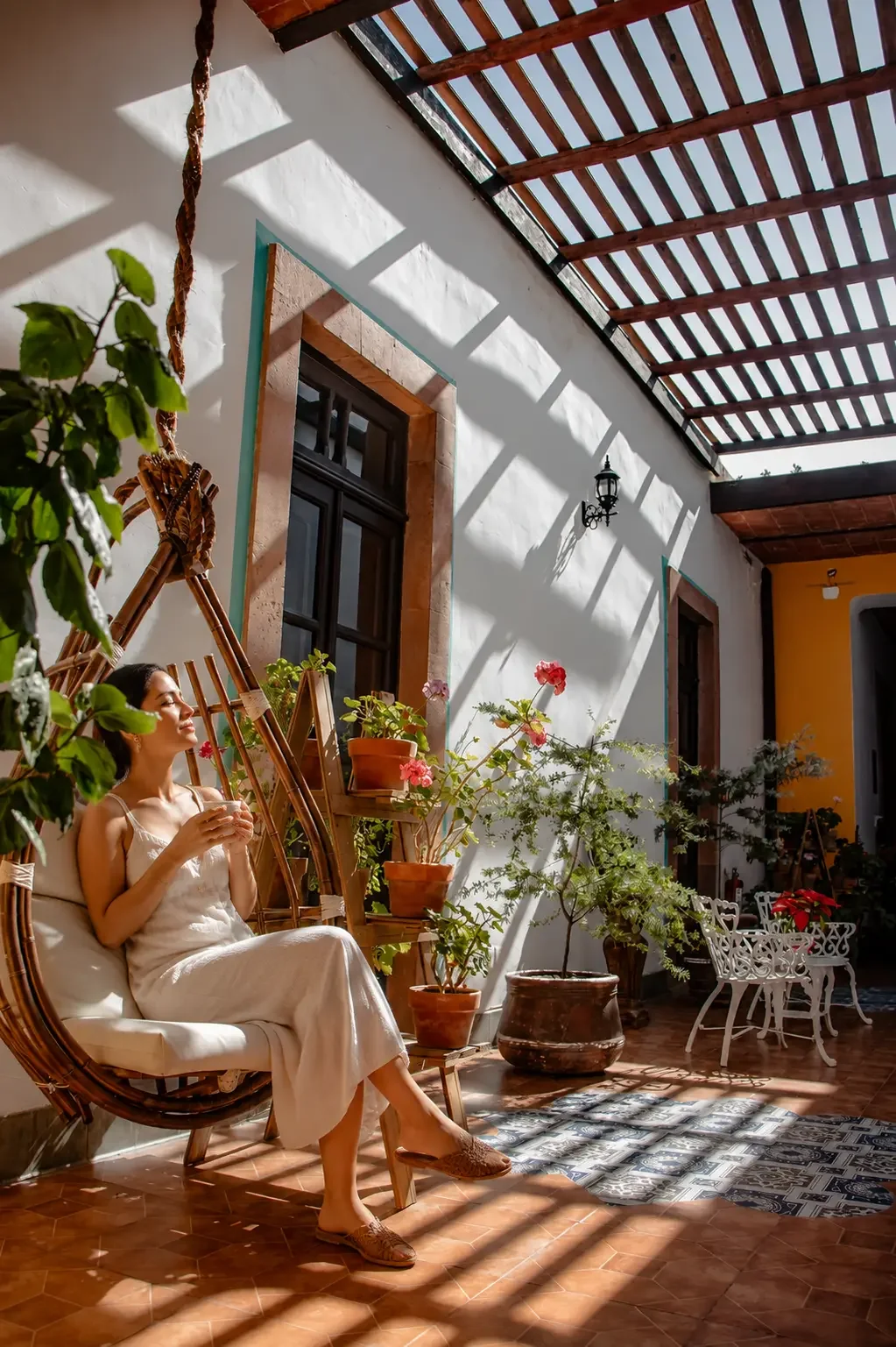 Patio interior de Gran Alcázar Hotel Boutique