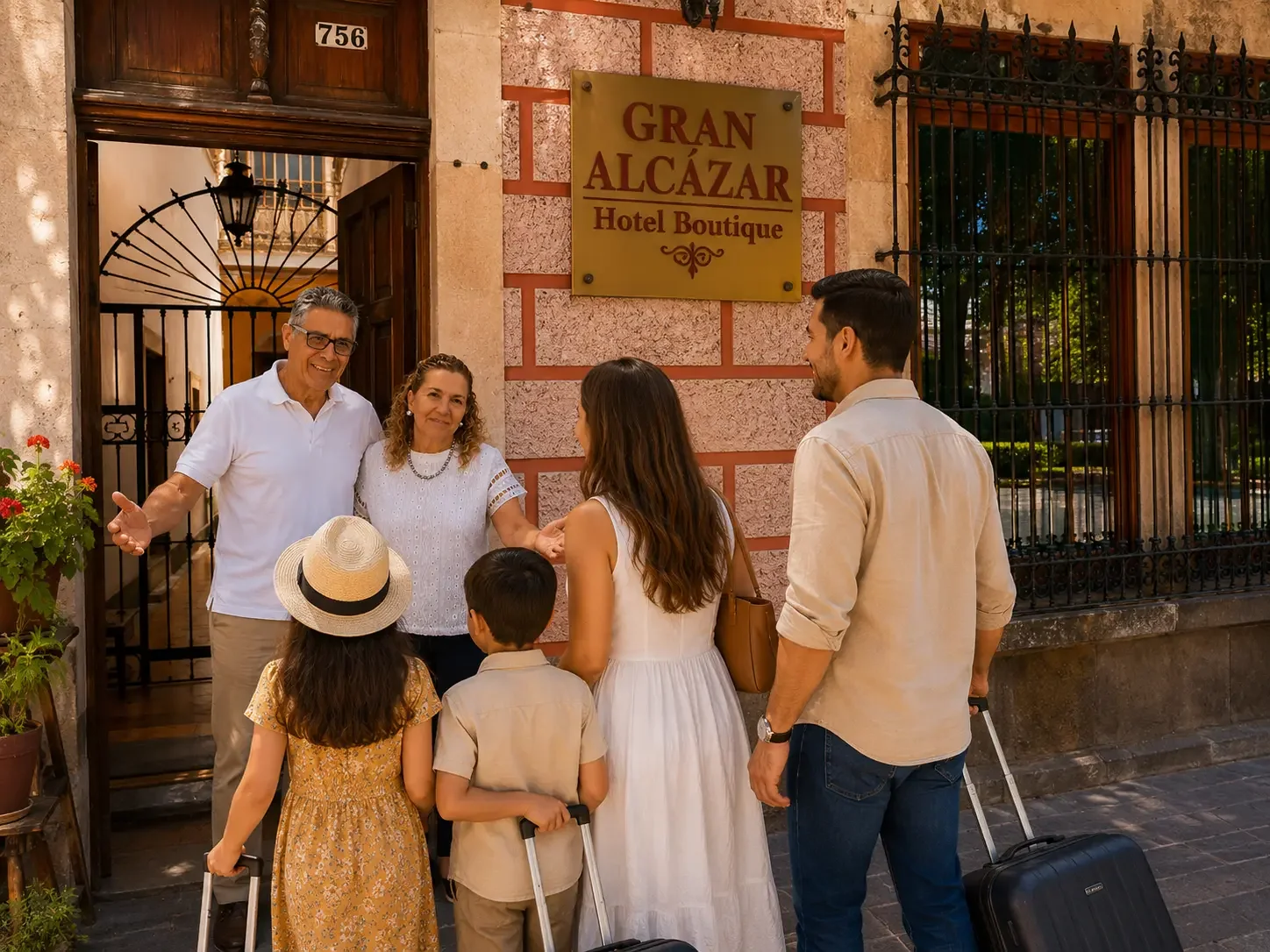 Fachada de Gran Alcázar Hotel Boutique
