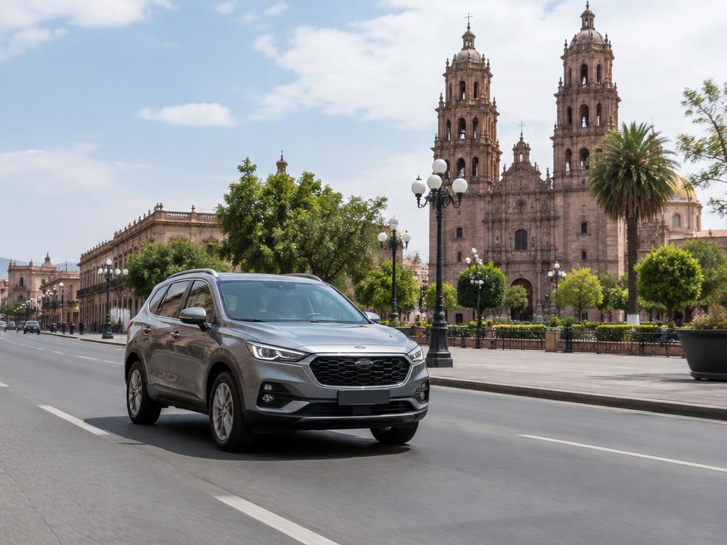 Traslado urbano demostrativo en San Luis Potosí